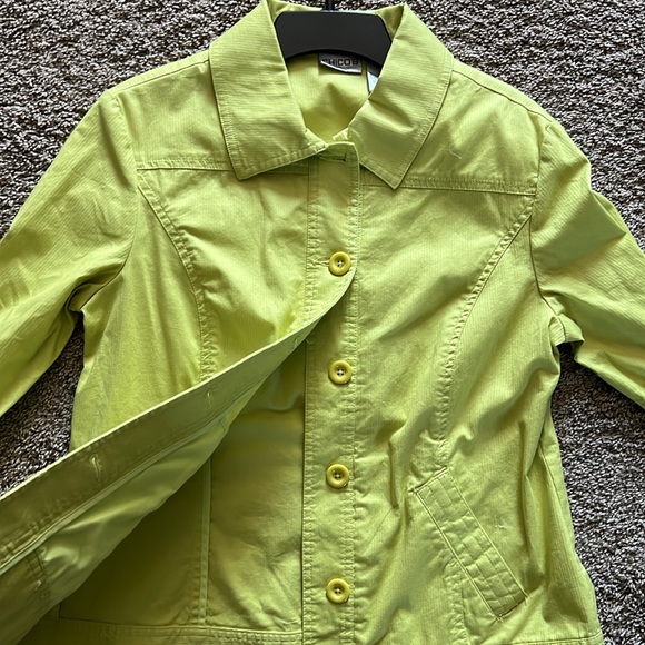 NWT Chico’s lime color jacket - Picture 2 of 4